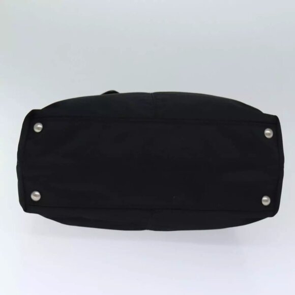 PRADA Tote Bag Nylon Black Auth - Picture 6 of 16